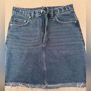 H&M denim skirt